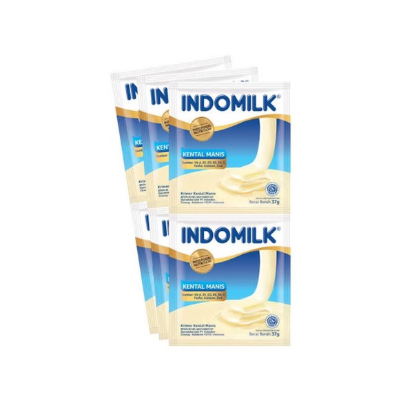 

Indomilk Kental Manis Putih Renceng isi 6 Sachet