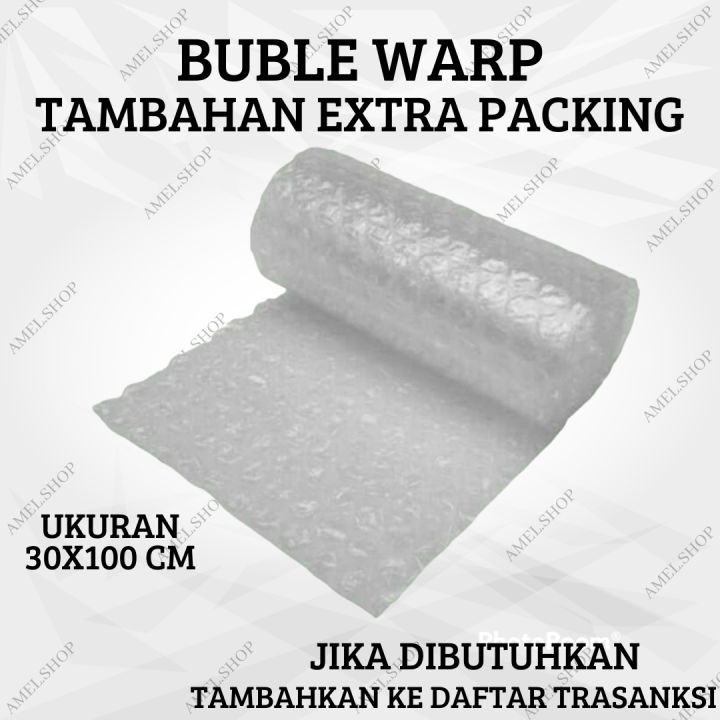 BUBLE WARP EXTRA TAMBAHAN PACKING