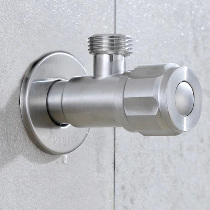 Kloset Stop Kran Stainless Sus 304 Stop Kran Kloset Wastafel Model Toto