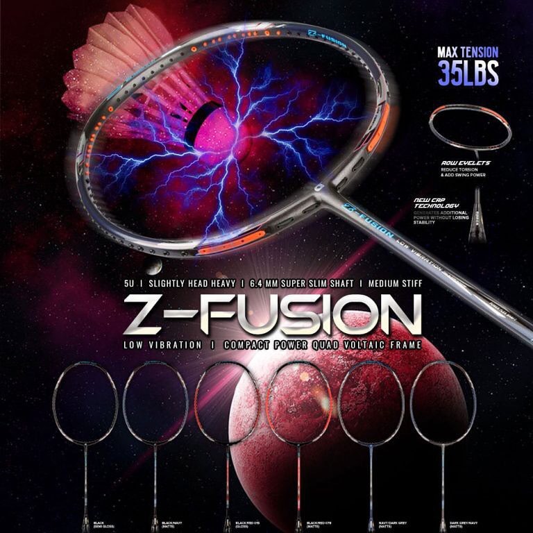 Raket Apacs Z Fusion Low Vibration