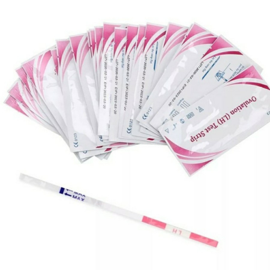 OVULATION (LH) Test Strip. Strip LH Ovulasi. Alat Test Kesuburan. l