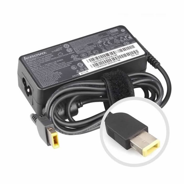 Adaptor / Charger LENOVO 20V - 3.25a (Plug USB/square mouth) ThinkPad S431 series ThinkPad E431 series IdeaPad Yoga 11 series