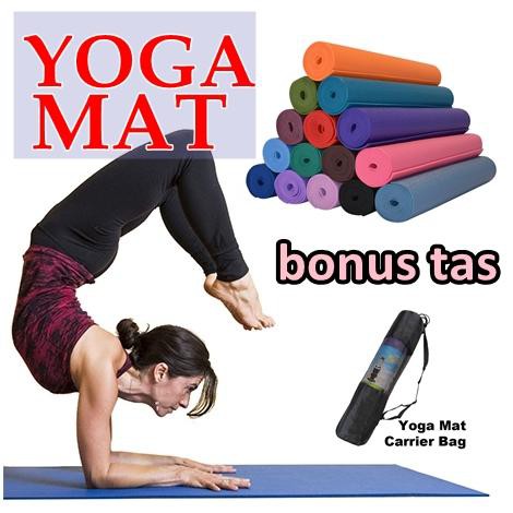 [1.300gr] LT - YOGA MAT BONUS FREE SARUNG