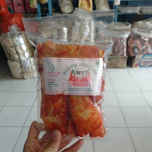 

Keripik Singkong Balado Minang