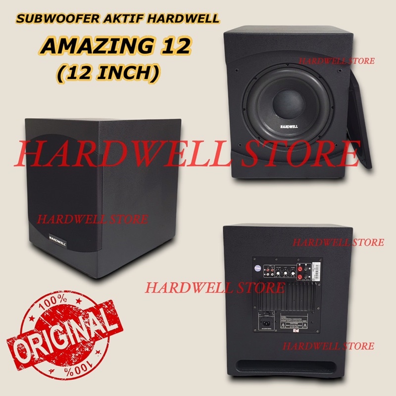 Subwoofer Aktif 12 Inch Hardwell AMAZING 12 Original