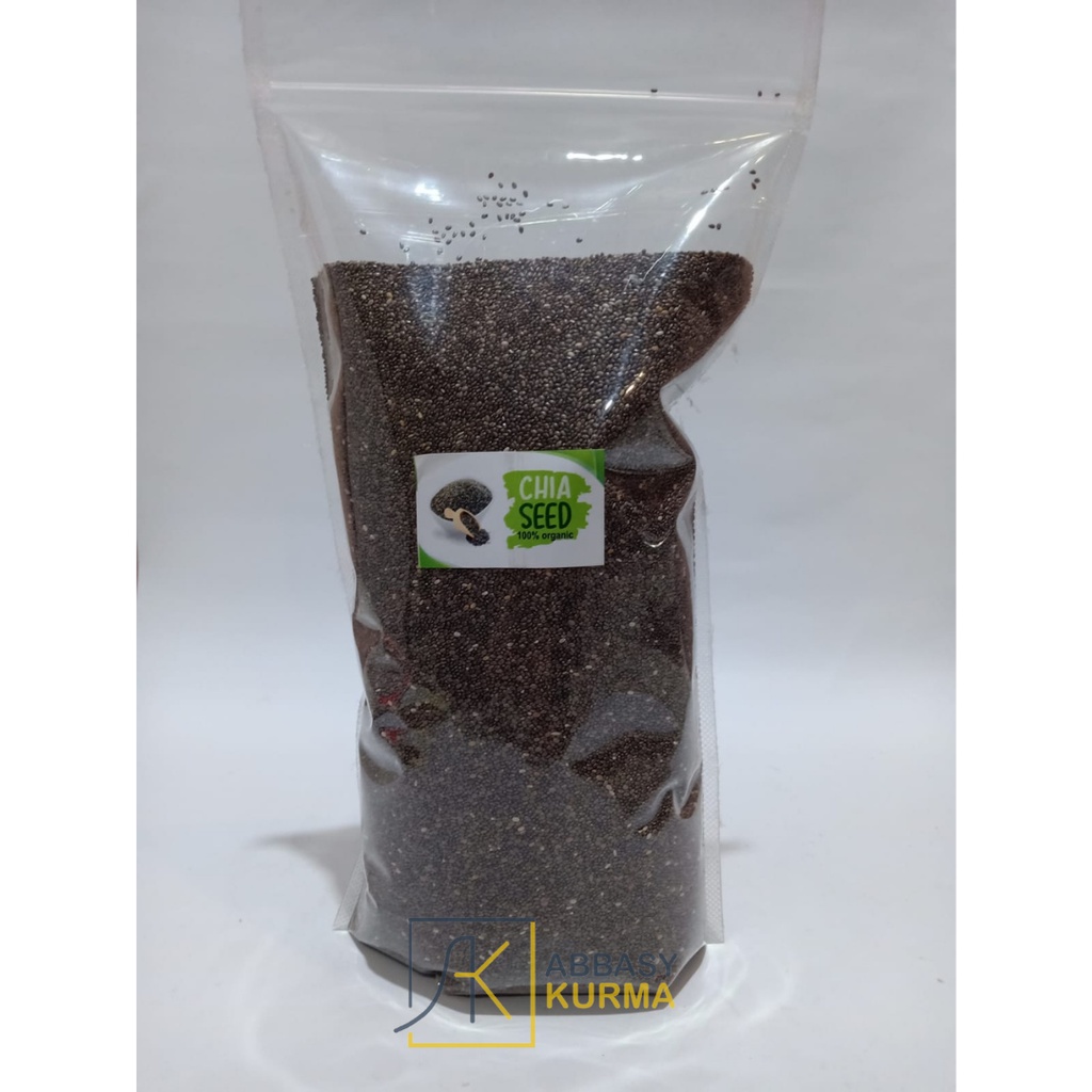 

Organic Black Chiaseed Organik 1kg