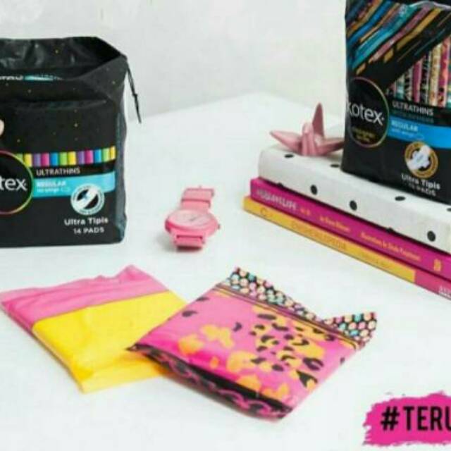 Kotex ultrathins dan Whisper 40 Wings Pembalut Wisper seperti softex Wishpers