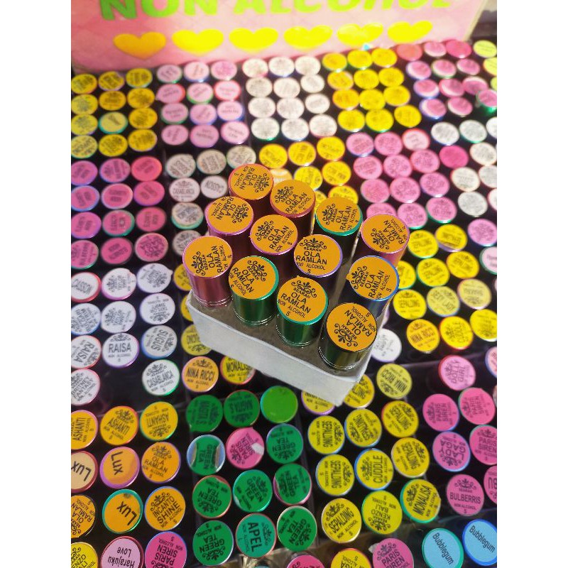 Parfum Refill Olla Citra / Olla Ramlan Non Alkohol Parfum Roll On Terlaris