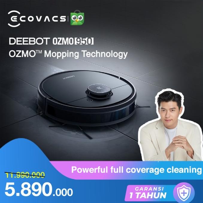 Ecovacs DEEBOT OZMO 950 Robot Vacuum & Mop