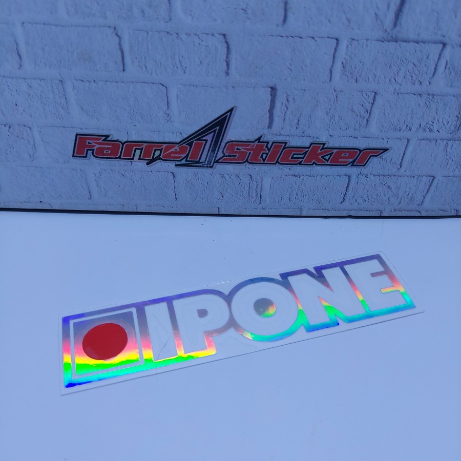 stiker IPONE sticker logo IPONE