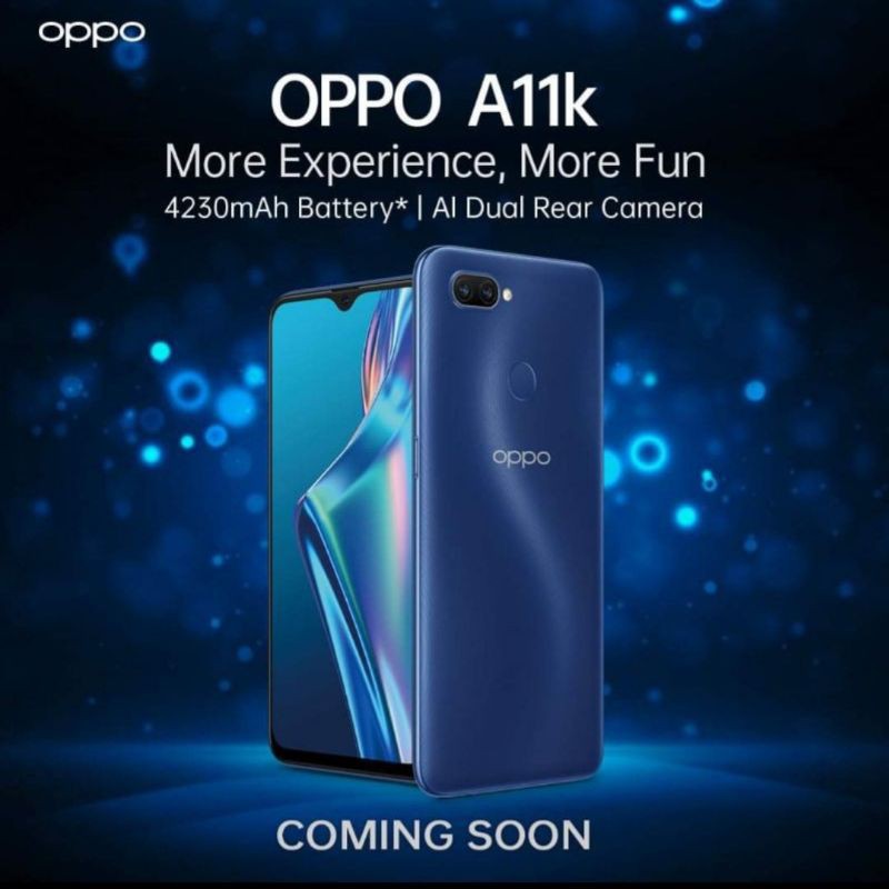 oppo a11k ram 2/32 GB (baru) garansi resmi