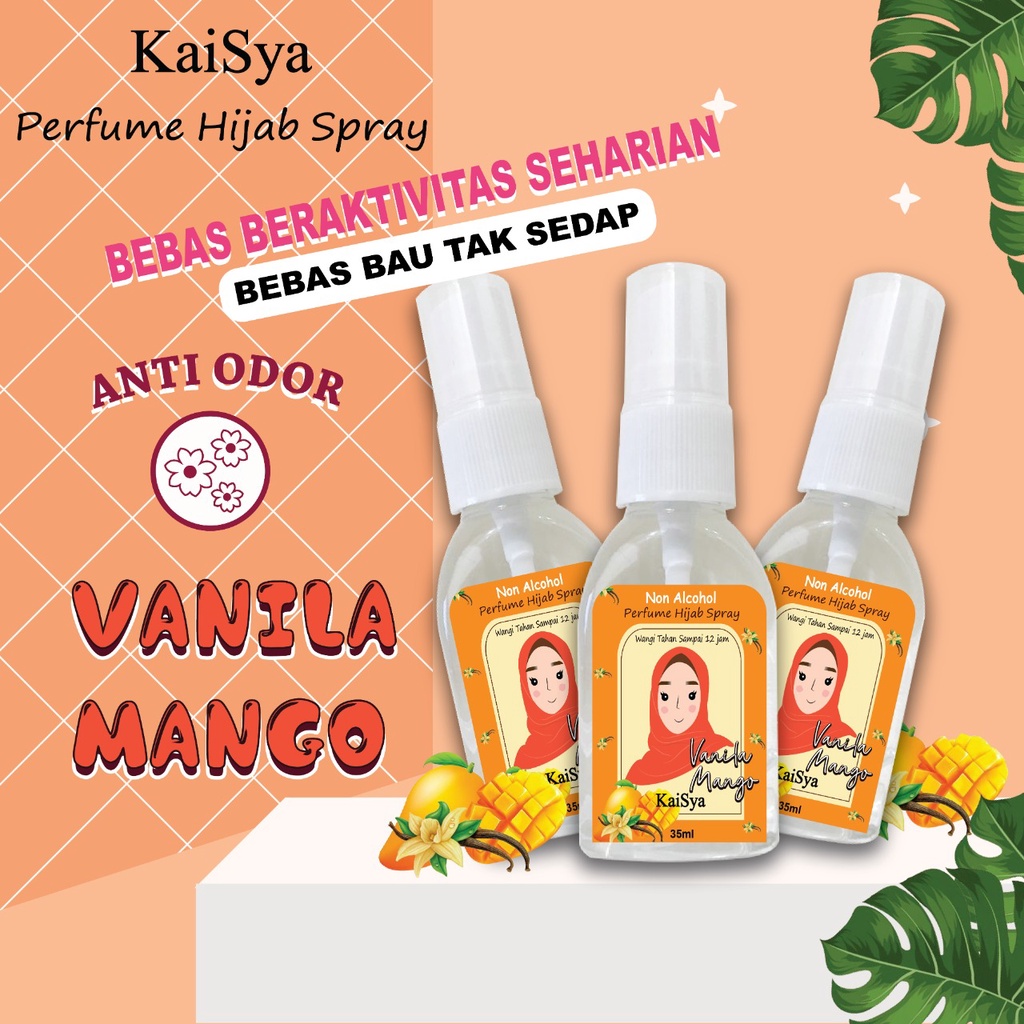 Kaisya Parfum Hijab 35ml - Non Alkohol