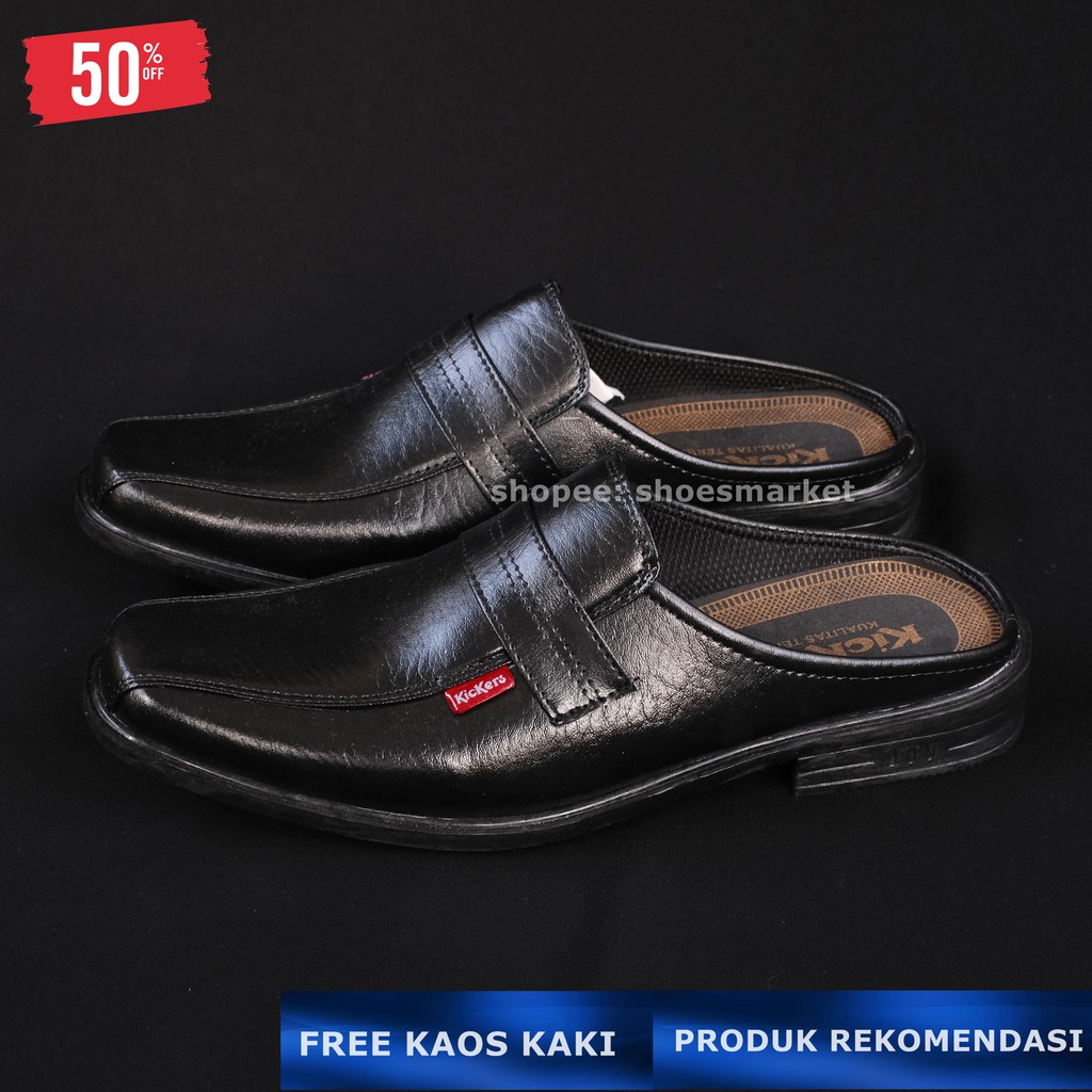 Sepatu Sandal Pria Bustong - sendal sepatu bustong  pria formal kerja