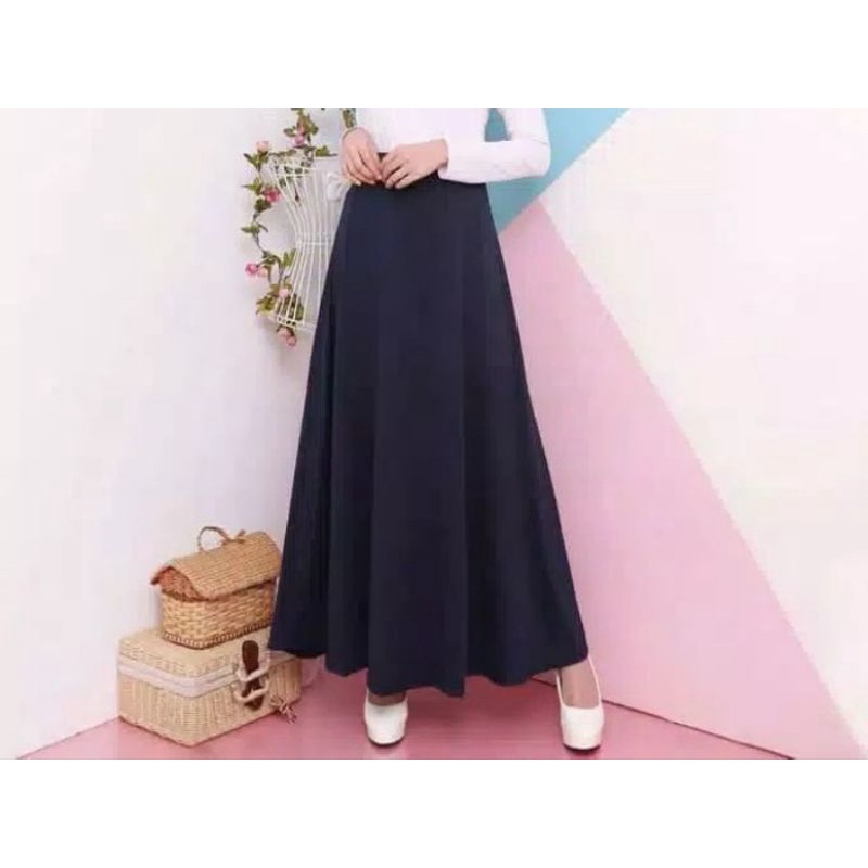 JD rok A Maxi Skirt rok panjang wanita
