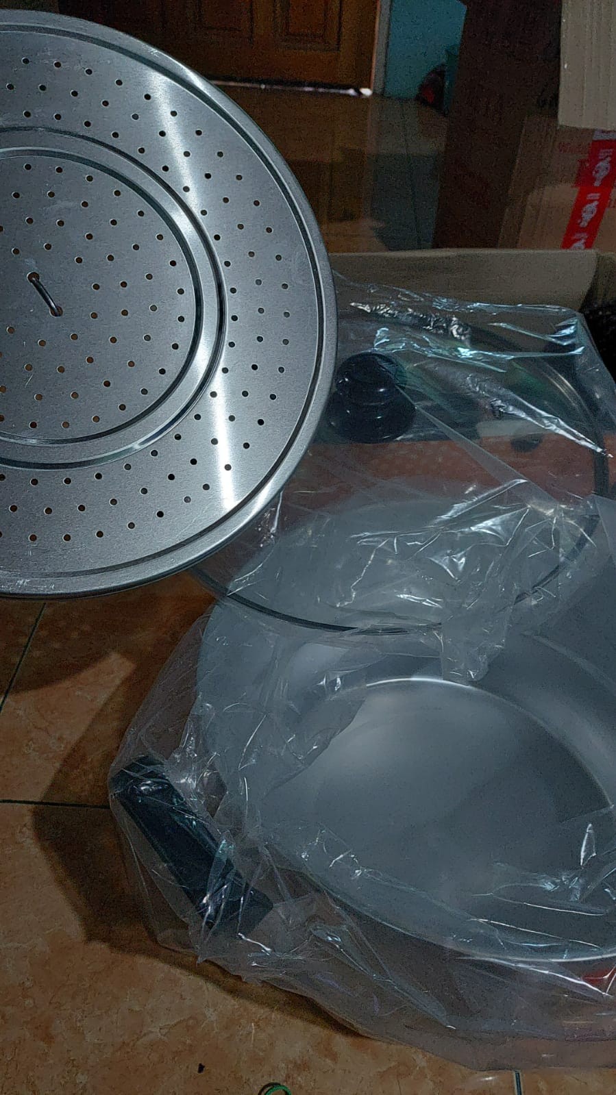 Panci Kukus ( Steamer / Dandang ) Stylish Pearl 33 Cm