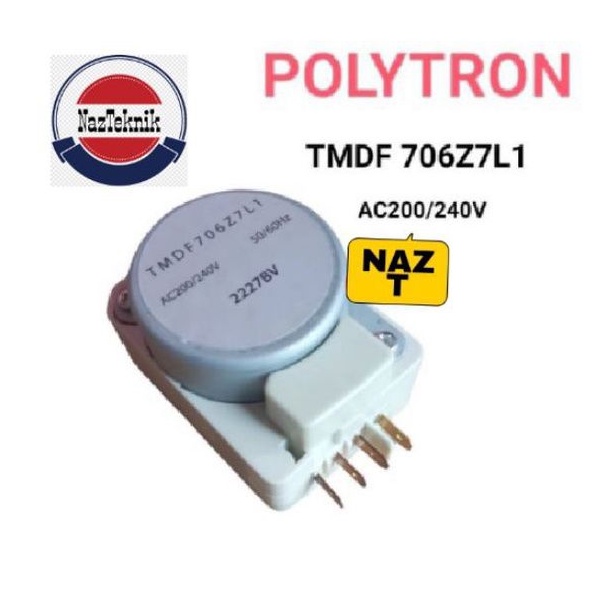 TIMER KULKAS DUA PINTU POLYTRON