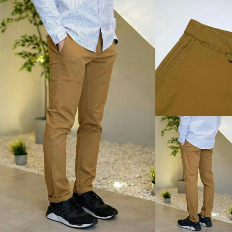 Celana Panjang CHINOS OLD NAVY ULTIMATE SLIM BUILT - IN FLEX  STRAIGHT Signature U/ KERJA FORMAL Sehari - Hari  ORIGINAL