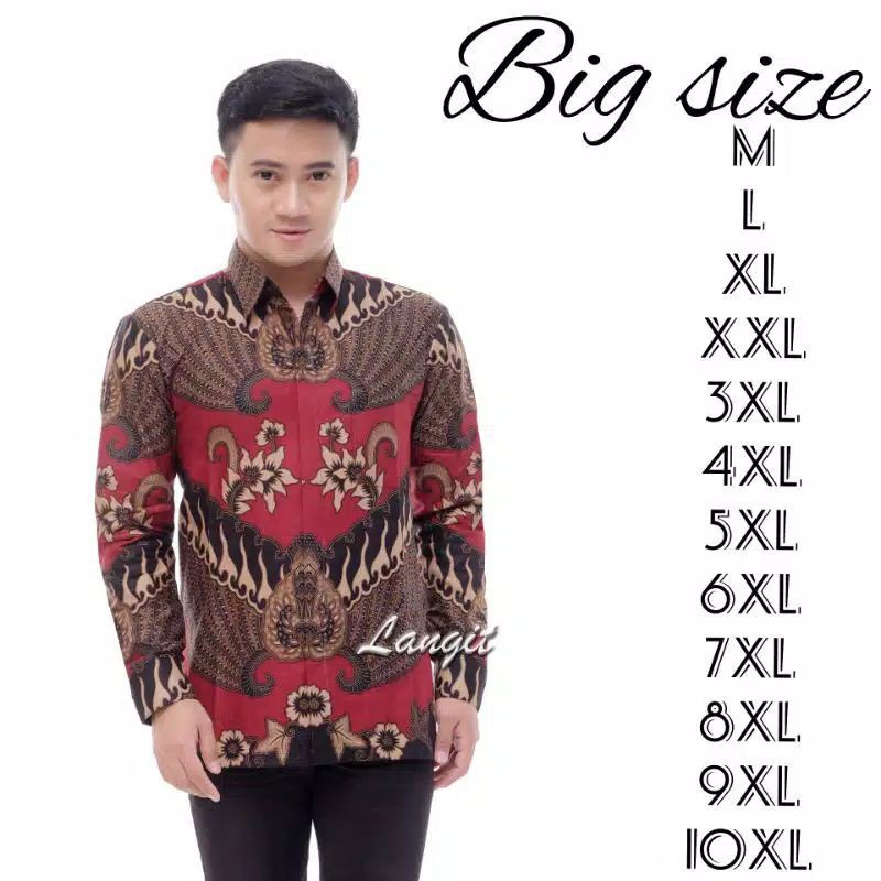 BATIK JUMBO BIG SIZE JUMBO M,L,XL,XXL,3XL,4XL,5XL,6XL,7XL,8XL,9XL;10xL