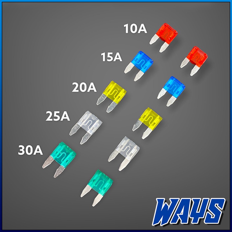 [L277] Sekring Tusuk Sikring Tancap / FUSE MINI BLADE 10A / 15A / 20A / 25A / 30A