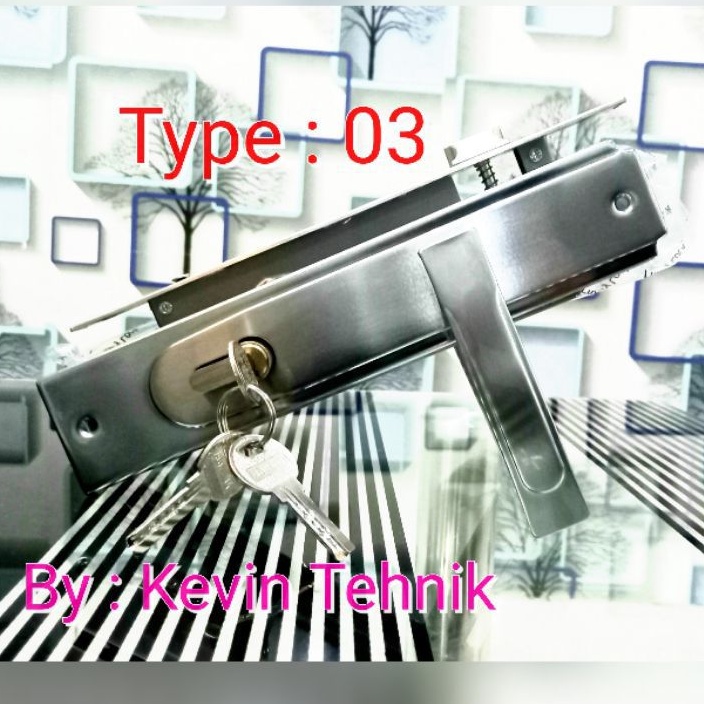 Kunci Pintu Rumah Set Besar 25 cm, Kunci Pintu Besar Komplit 25 cm, Kunci Handle Pintu Besar Set, Ga