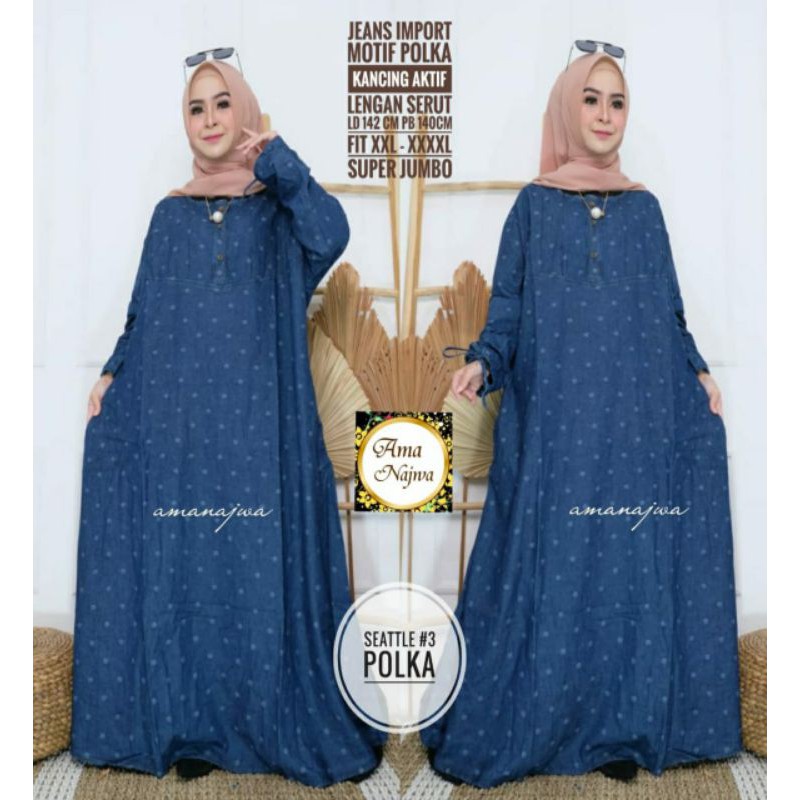 SEATTLE POLKA #3 JUMBO MAXY ORI BY AMANAJWA