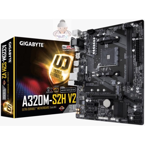 GIGABYTE GA A320M S2H V2 / B350 (AM4 AMD RYZEN B350 DDR4)