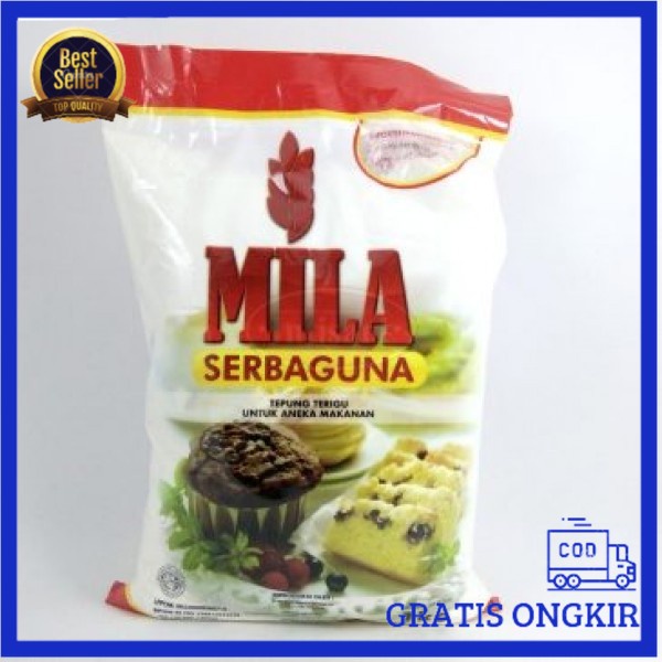 

TEPUNG TERIGU MILA SERBAGUNA 1KG -Terlengkap-Termurah-Berkualitas