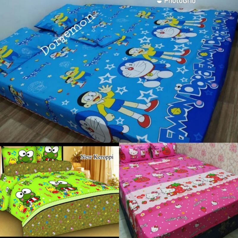 SPREI HOMEMADE KARAKTER 180x200 TIDAK LUNTUR