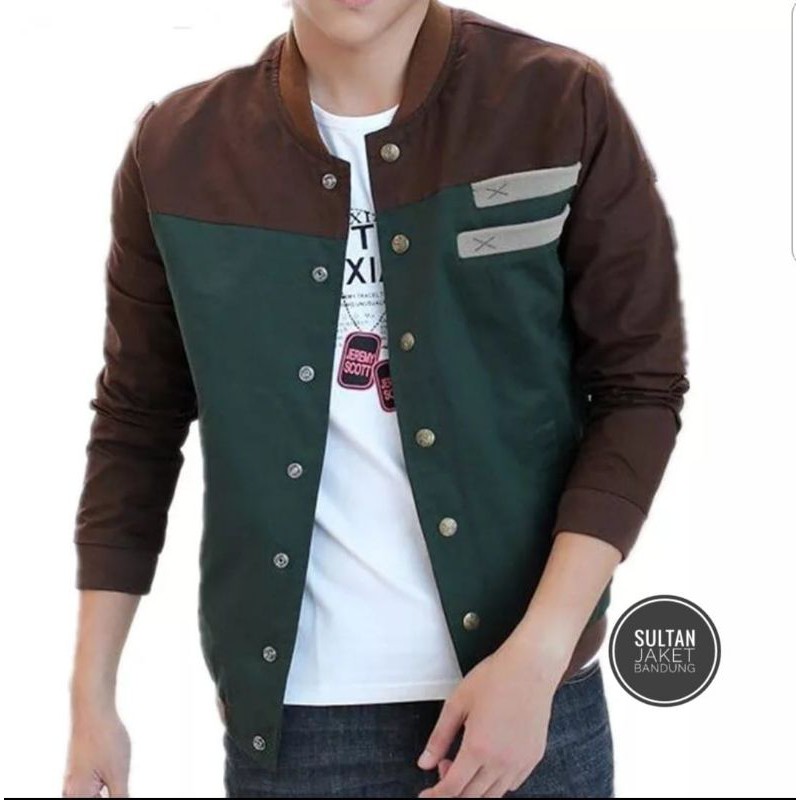 EDUARDO JAKET || JAKET BOMBER PRIA #EJ