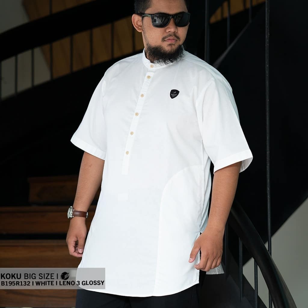 KOKU SAMASE BIG SIZE PENDEK B195R KOKO KURTA JUMBO