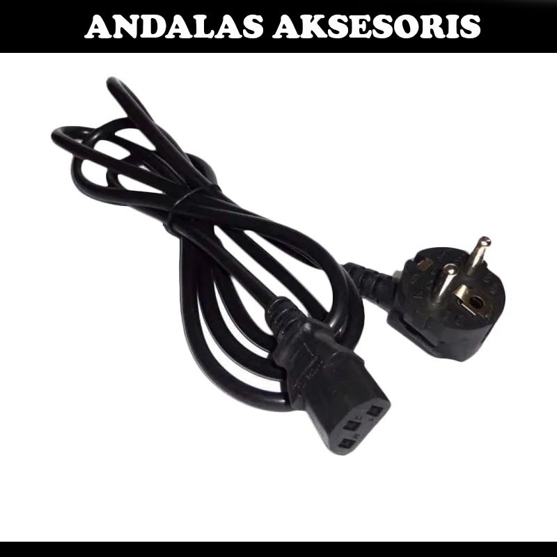Kabel Power Komputer PC CPU Printer UPS Power Supply LCD Monitor magicom Power PC