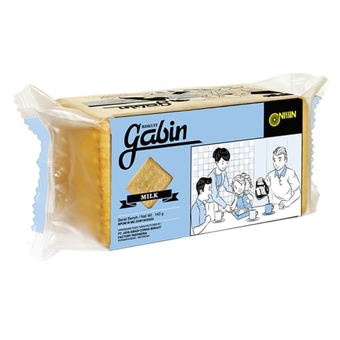 

NISSIN GABIN MILK 140GR