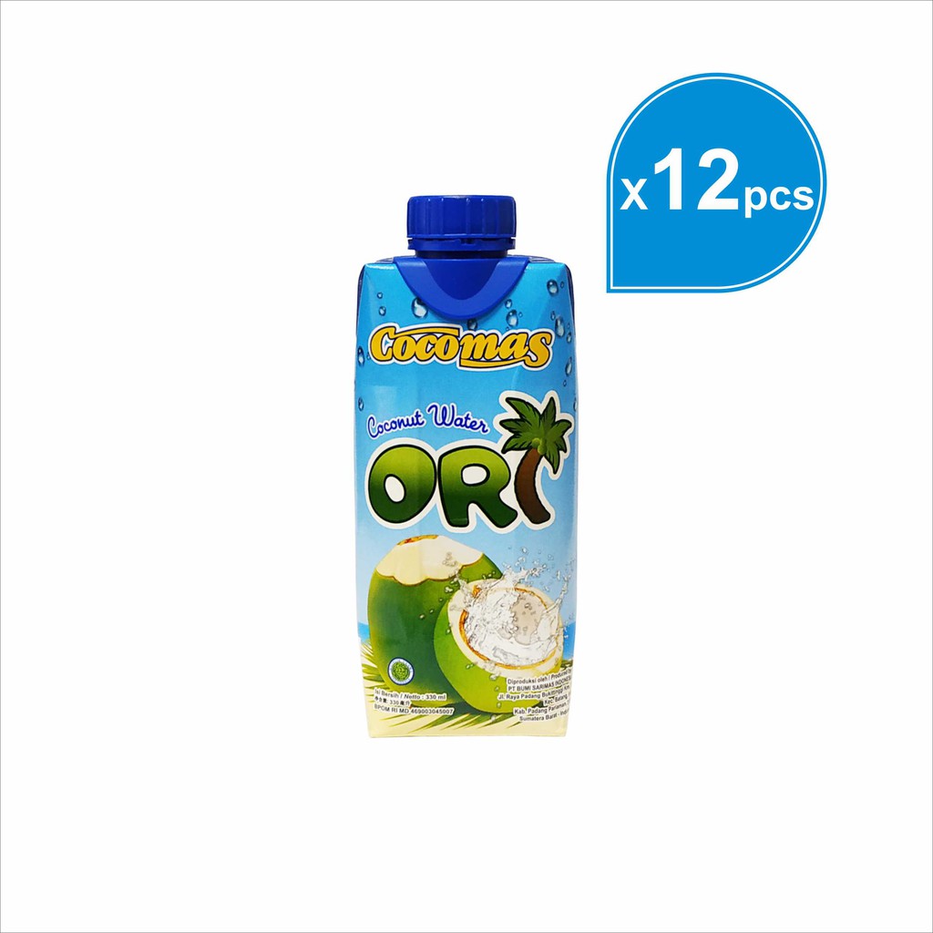 

Coconut Water ORI 330ml (12 Pcs)