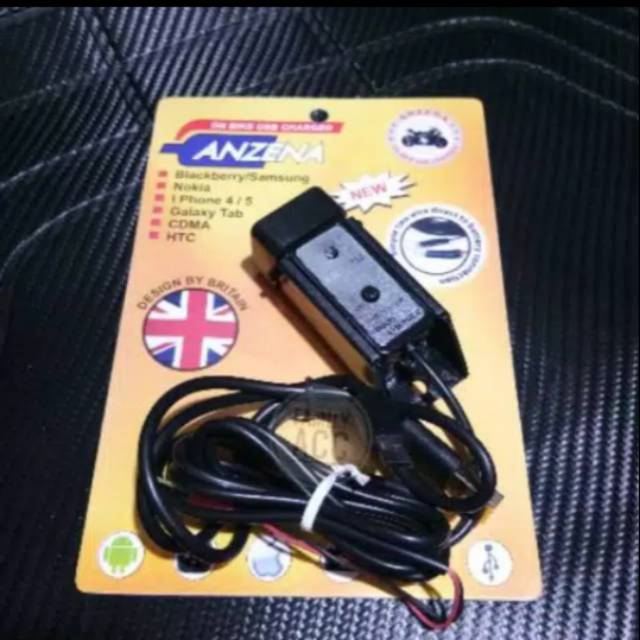 Charger Motor USB Anzena Waterproof Fast Charging