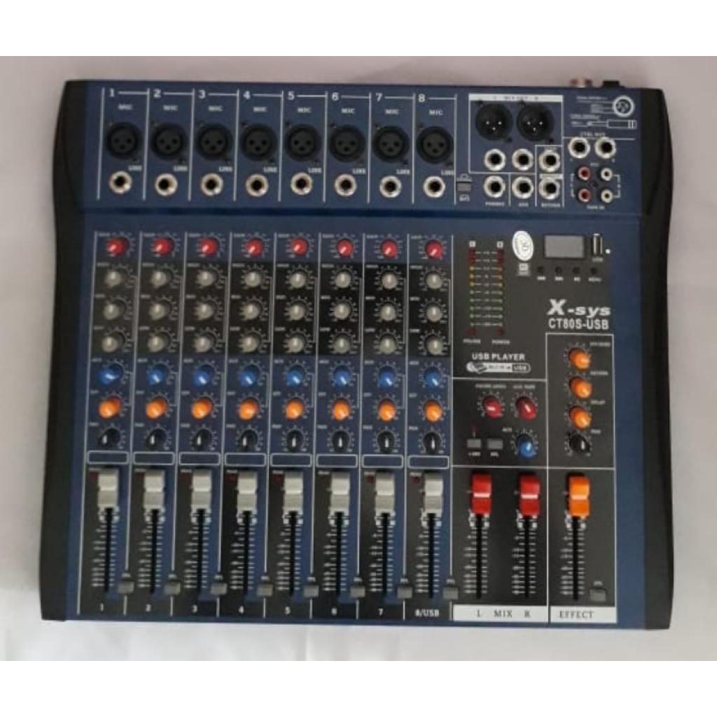 Mixer 8 Channel /CT80S-USB