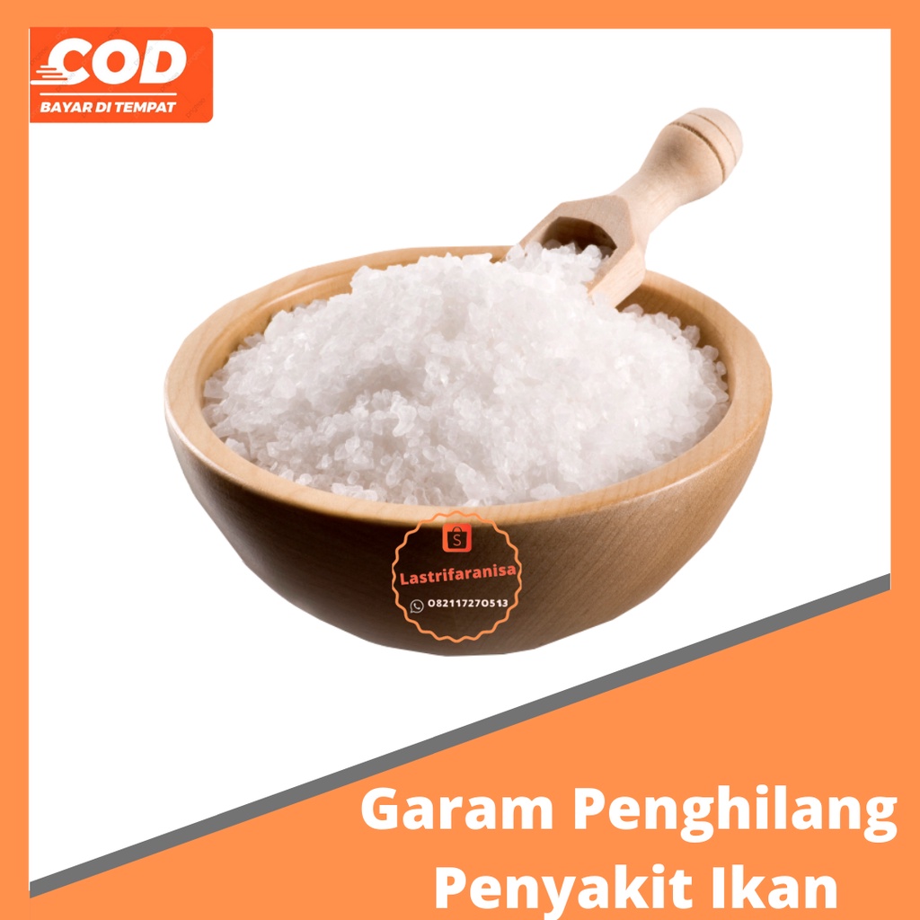 Garam Ikan 500 gr Garam Crystal Bening Garem krosok Garam Ikan Garam Ikan karungan garem ikan