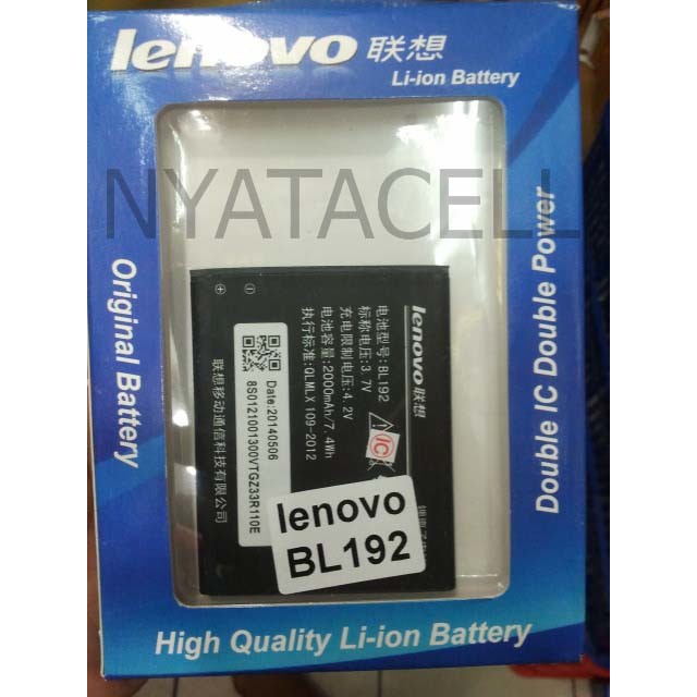 Promo BL 192 BL192 2000mAh Battery Baterai Lenovo Ori 99  A590 A750 A300