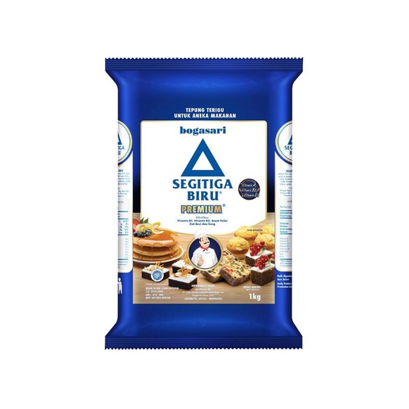 

Tepung Terigu Segitiga Biru 1 Kg