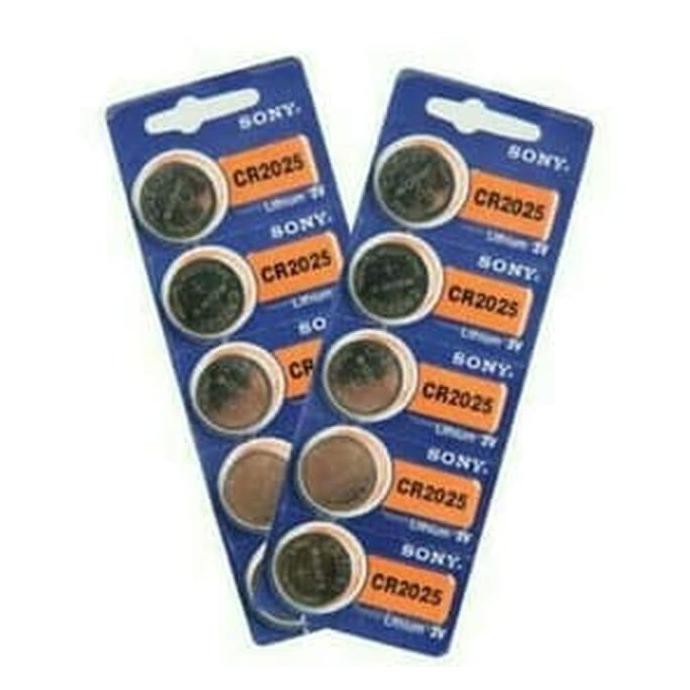 Batre baterai batere Sony CR2025 / Batre Sony Cr 2025 lithium 3V