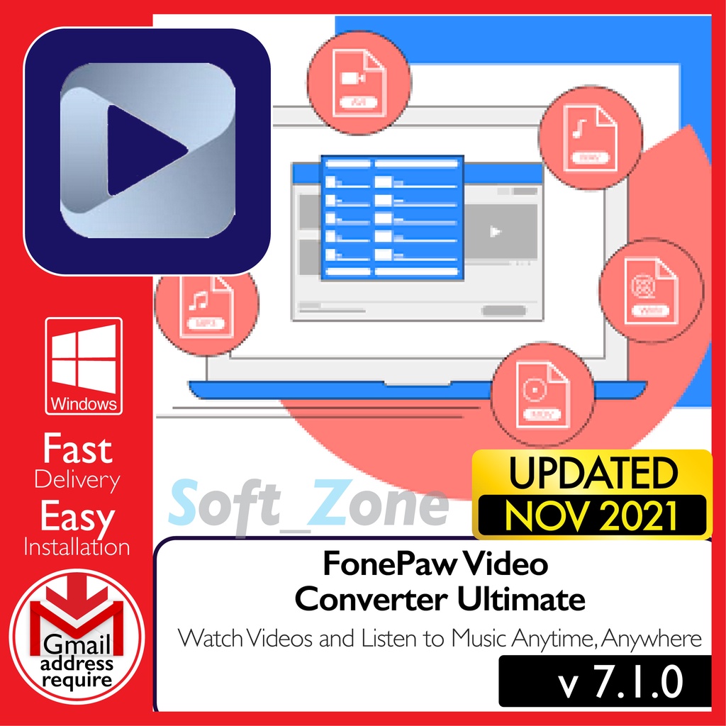

FnPw Vd Cnvrtr Ultmt 7.1.0 - Wtch Vds & Lstn t Msc Anytm [WINDOWS x64] - Dgtl Dwnld