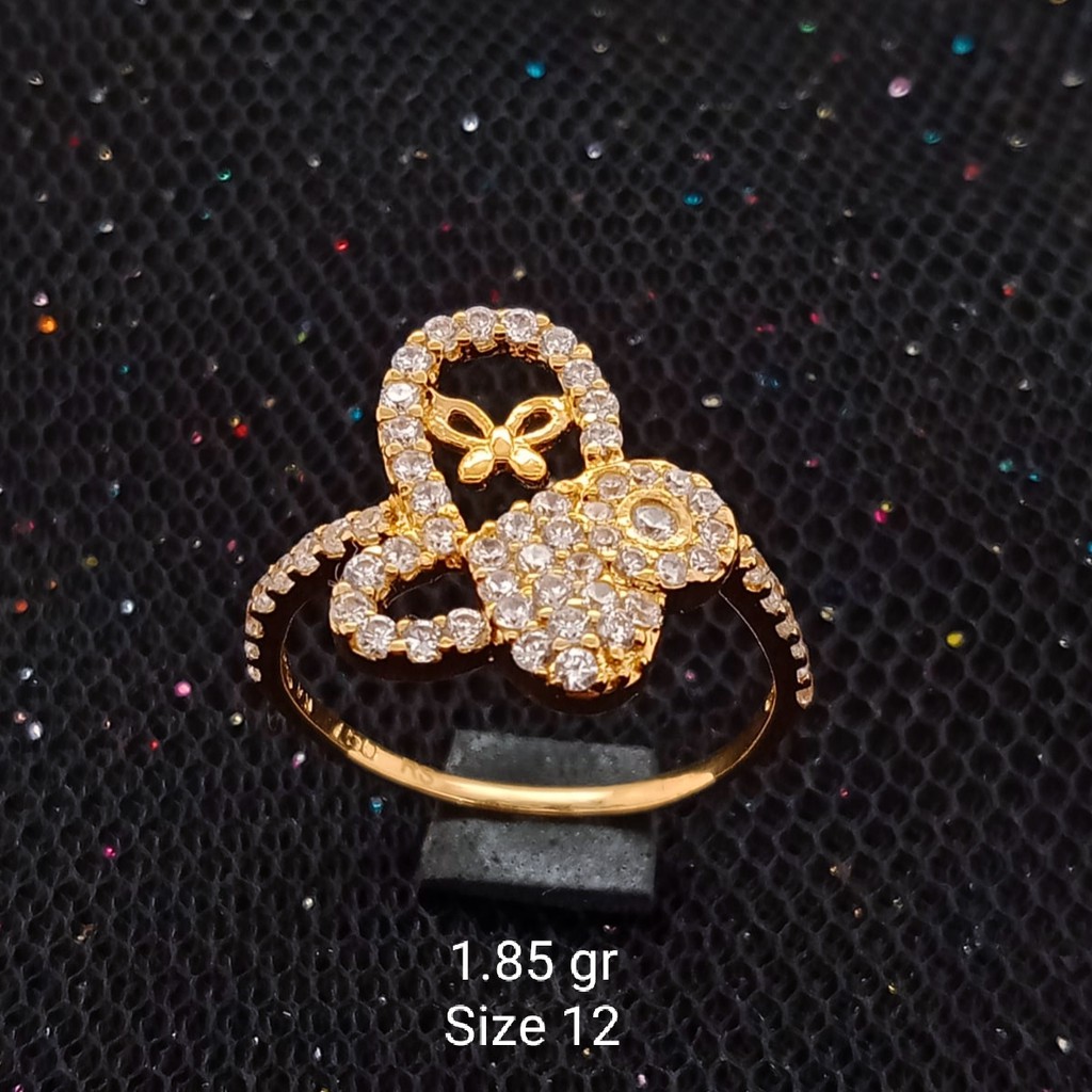 New Cincin Emas 17 K - 1.85 gr Kadar 750 - 3229