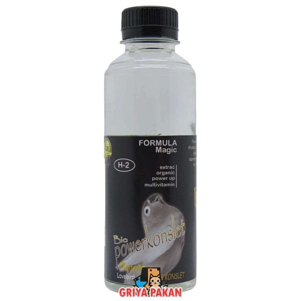 Minum Bio Power H-2 NatureBird / vitamin lomba kontes lovebird kicau ocehan power konslet