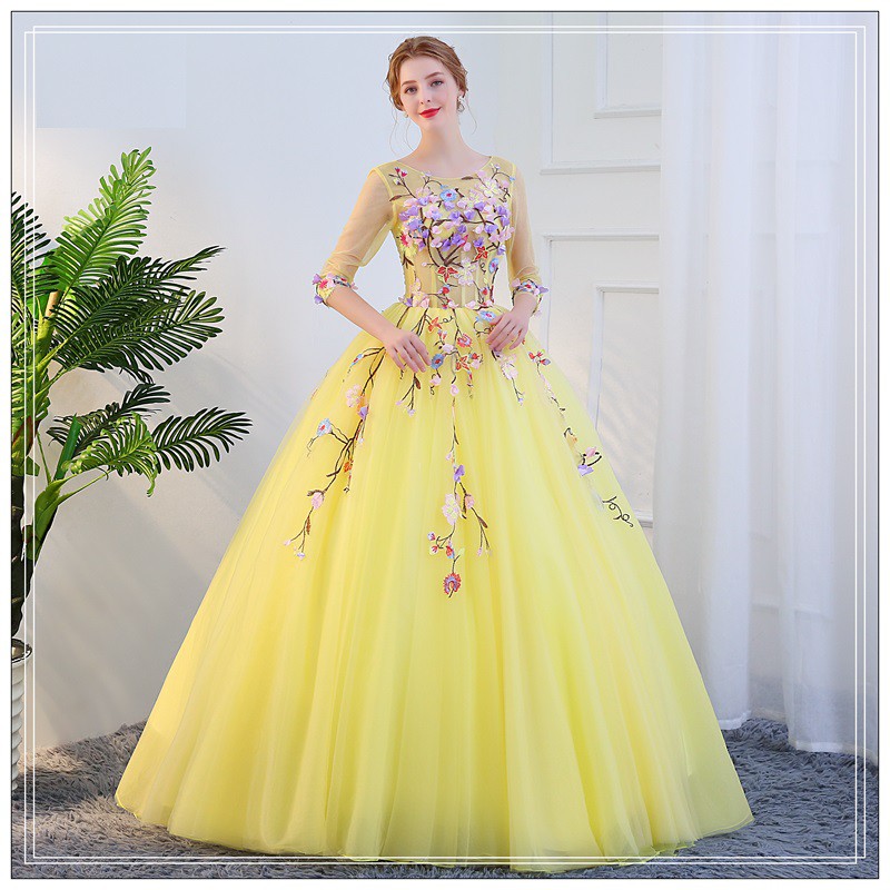 Gaun Pengantin 1807046 Kuning Wedding Gown