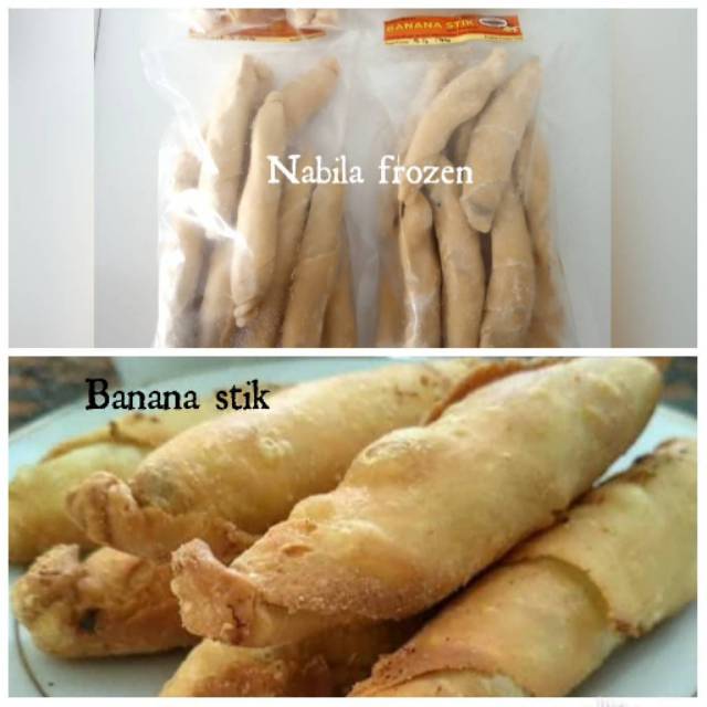 

Banana stik coklat