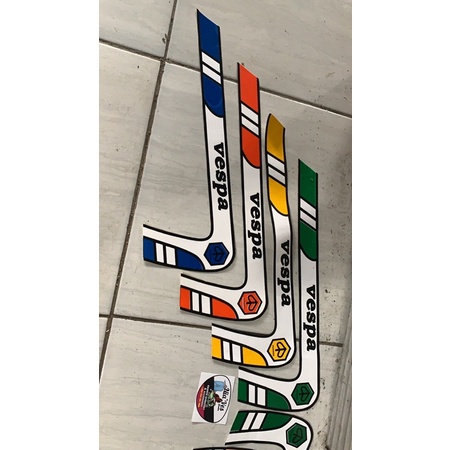 STIKER VESPA SUPER SPRINT | STIKER TEMPONG VESPA