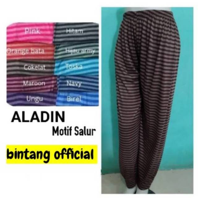 Aladin Panjang Motif Salur