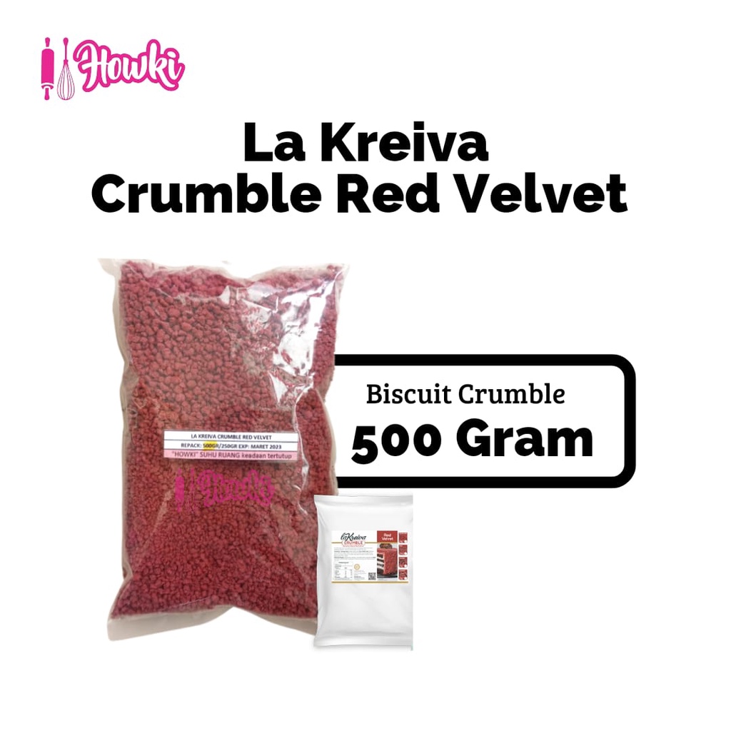

La Kreiva Crumble Red Velvet Repack 500gr.