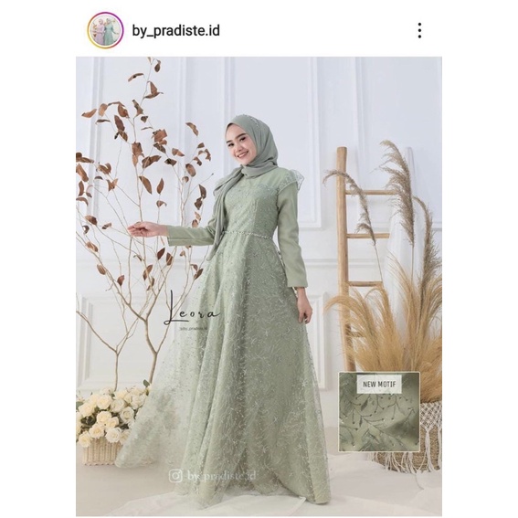 Preloved set leora dress by pradiste size L