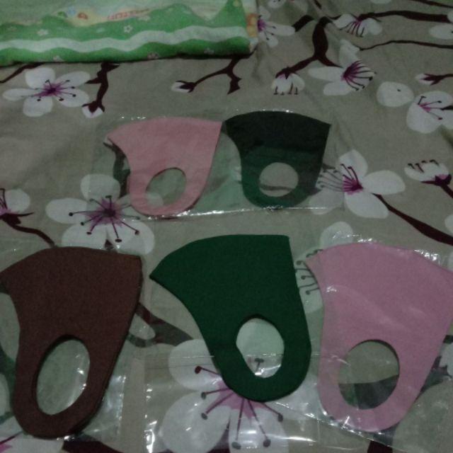 Masker Scuba Premium (tebal) Laser Cut 8 Warna Gramasi 280 Realpict