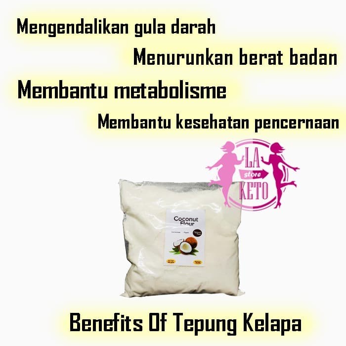 

cs777vv Tepung Kelapa Halus 500 Gr Da01D100